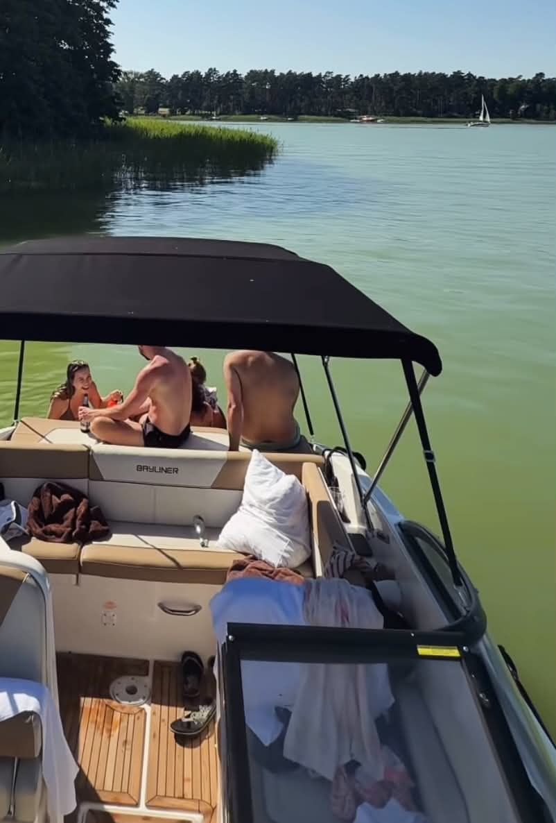 Sandra Kubicka i Adam Zaorski na Mazurach