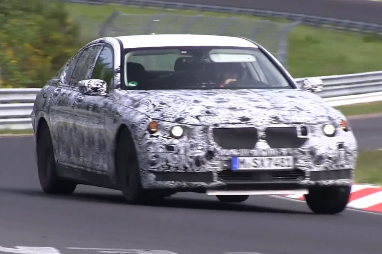Nowe BMW Serii 7 na Nordschleife