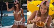 Rozgrzana słońcem Julia Wieniawa paraduje w bikini na jachcie. Demonstruje opalone ciało [ZDJĘCIA]