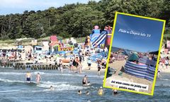 "Już wiem, czemu nie jeżdżę nad Bałtyk". Pokazała nagranie ze Stegny