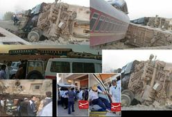 Katastrofa pociągu w Iranie. Co najmniej 13 ofiar i 50 rannych