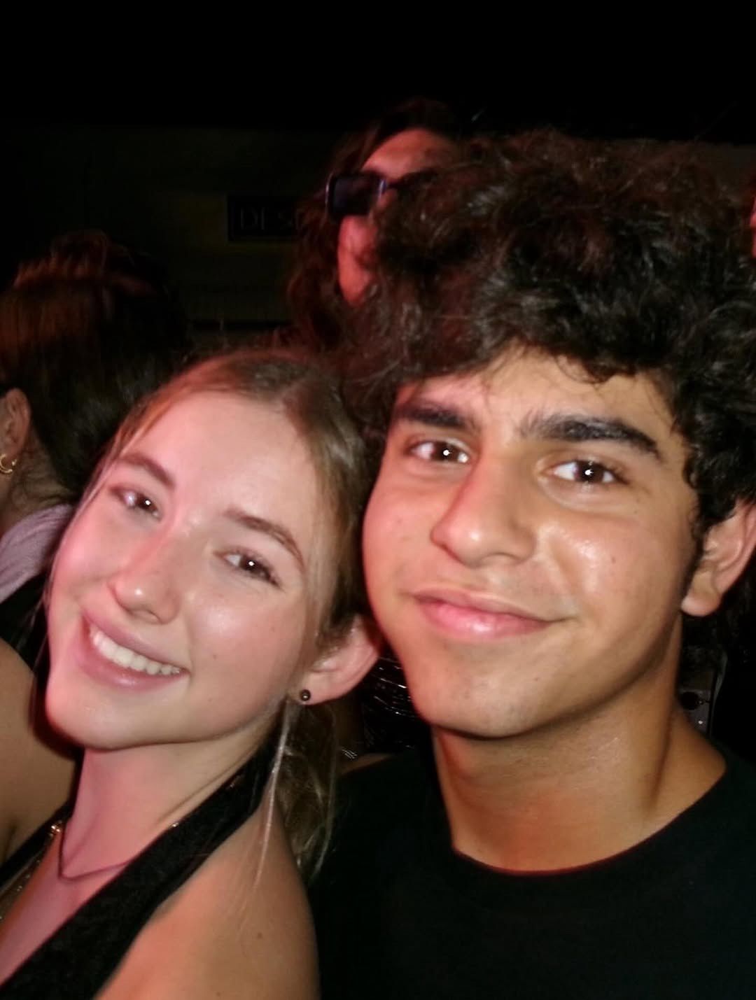 Helena Rubik z chłopakiem