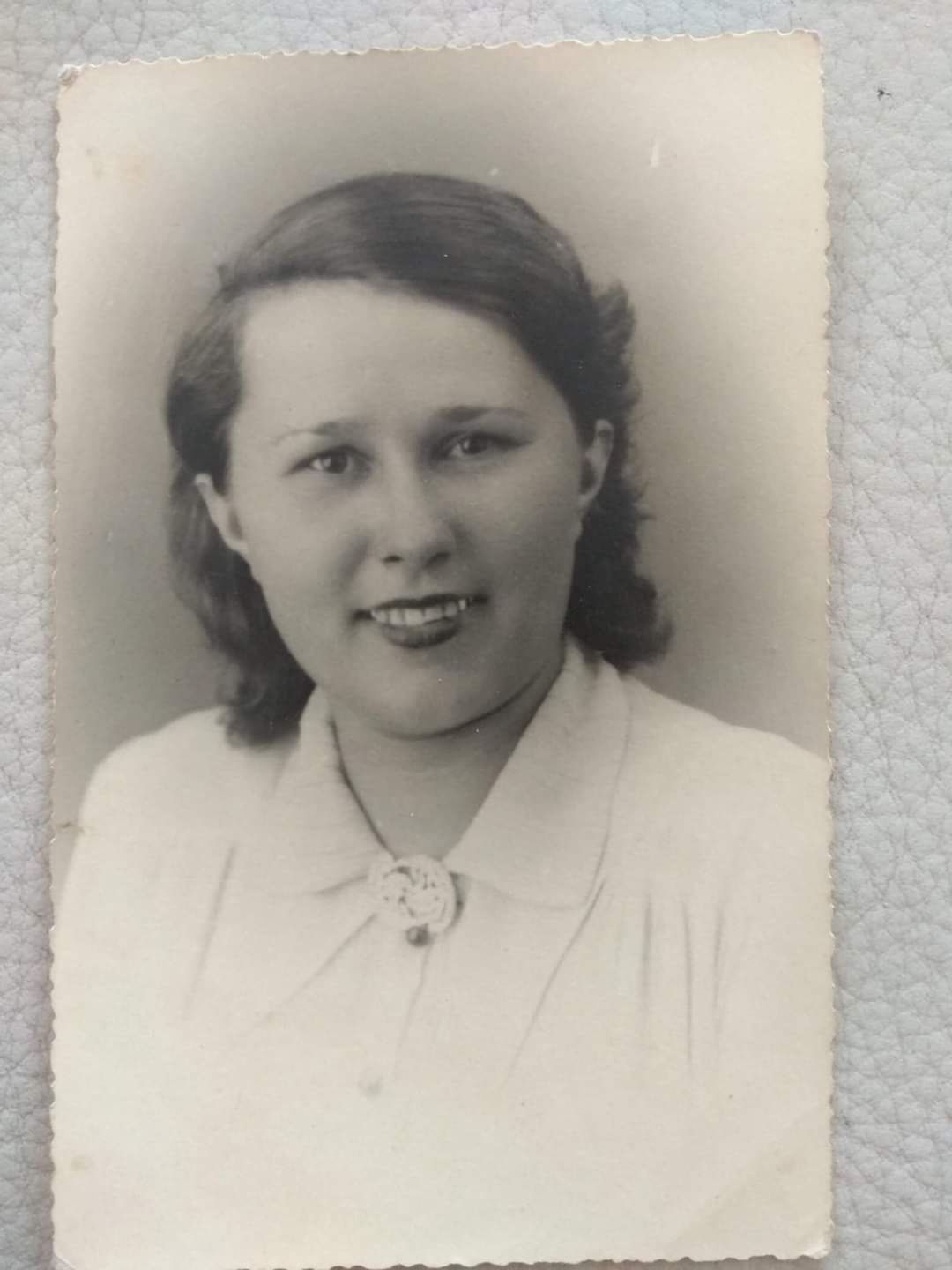 Zofia Curkan, zdjęcie z 1944 r.
