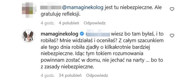 Mama Ginekolog odpowiada na komentarze internautów