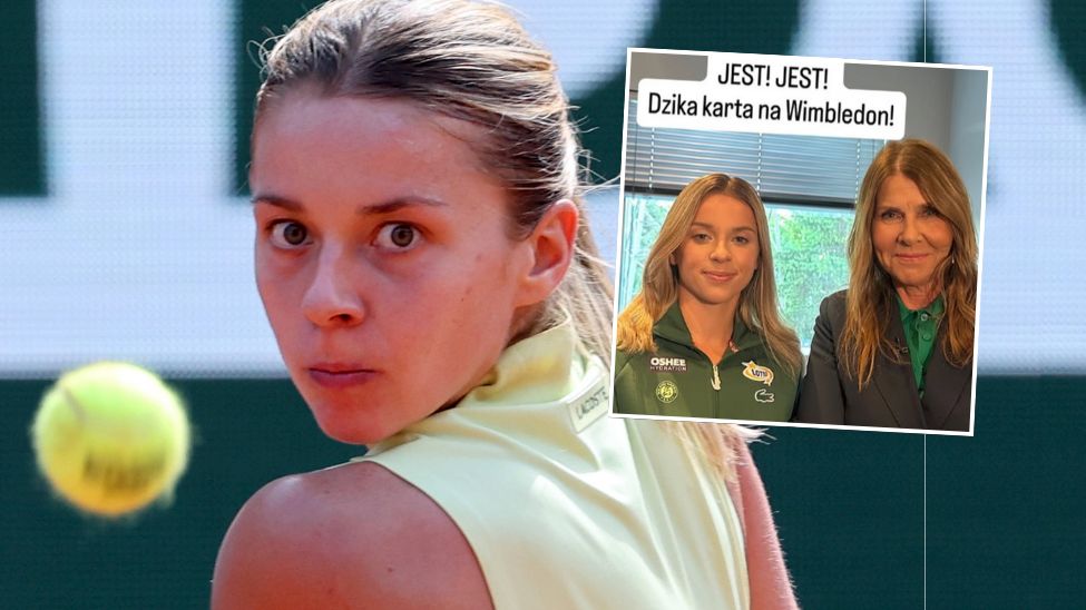 Chwalińska z dziką karta na Wimbledonie. Gwiazdy komentują