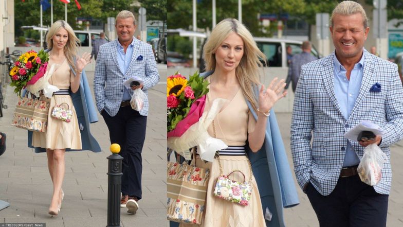 Magdalena Ogórek i Jarosław Jakimowicz