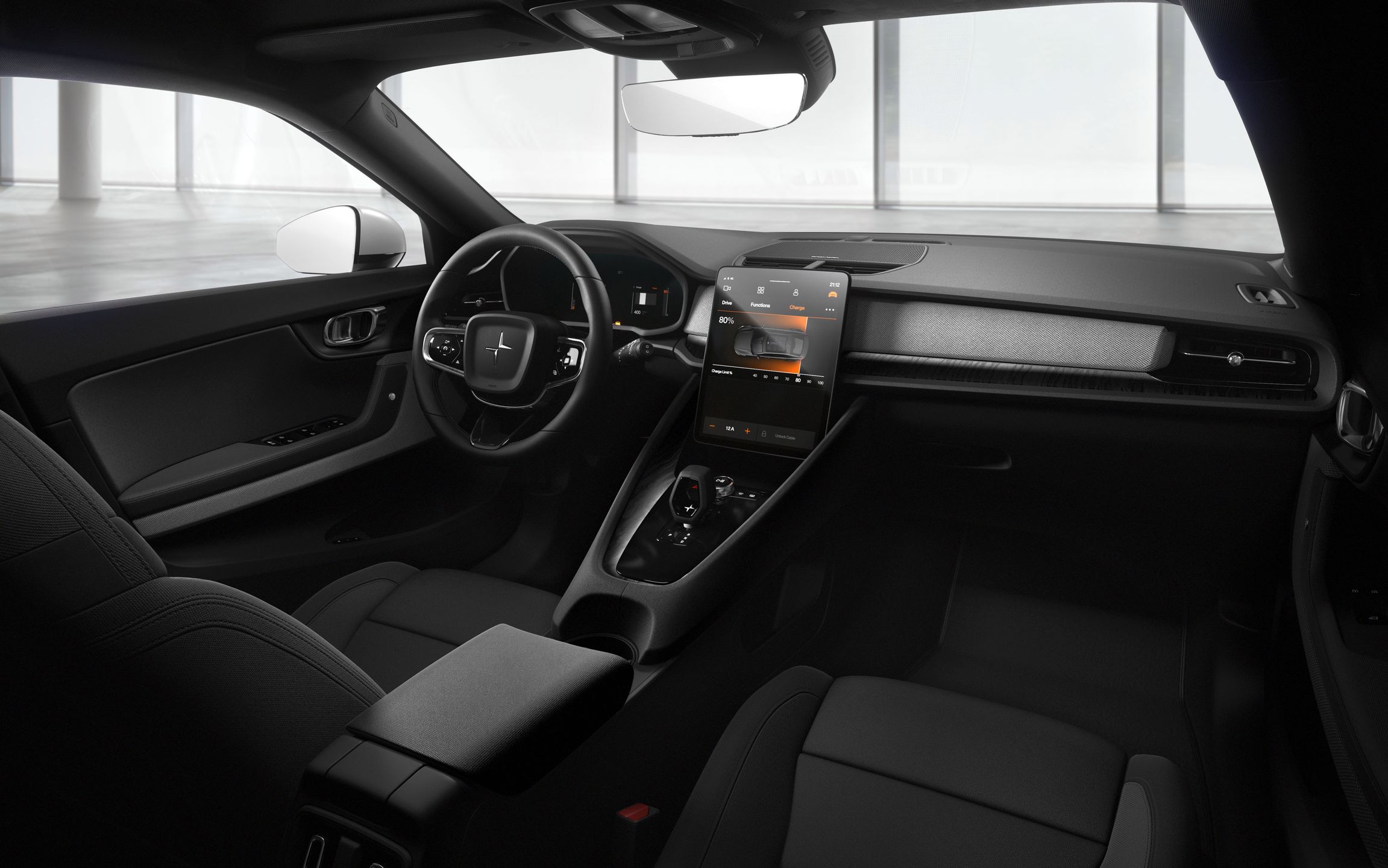 Wewnątrz też widać design Volvo, ale zaszło też sporo zmian