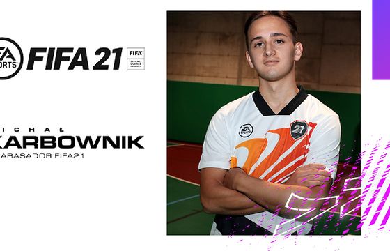 Michał Karbownik polskim ambasadorem gry FIFA 21