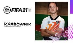 Michał Karbownik polskim ambasadorem gry FIFA 21
