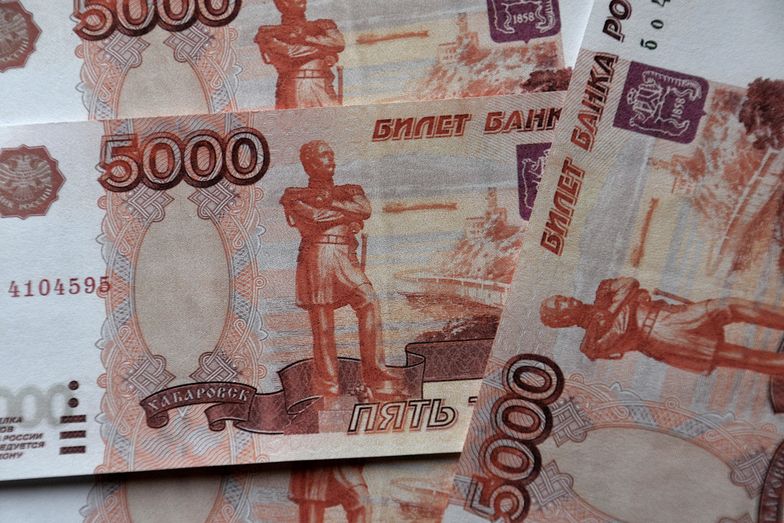 Kurs rubla - 08.04.2022. Piątkowy kurs rosyjskiej waluty