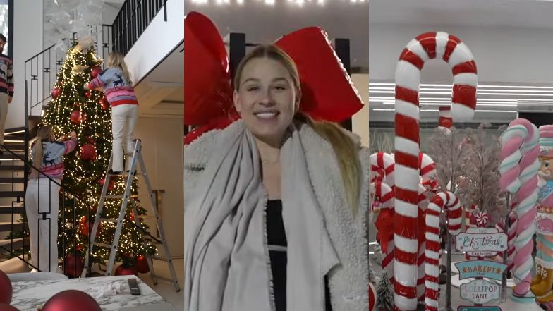 Andziaks udekorowała willę na święta