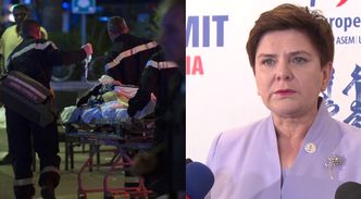 Szydło: "Łączymy się w bólu z narodem francuskim. Wyrażamy ogromny żal i ból, ale też wielki gniew!"