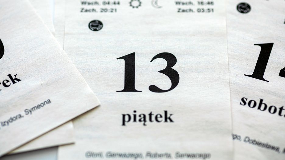 Piątek trzynastego w 2023 roku wypadnie dwukrotnie