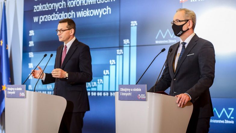 Ministerstwo zdrowia chce kupić ekran do konferencji prasowych za pół miliona złotych