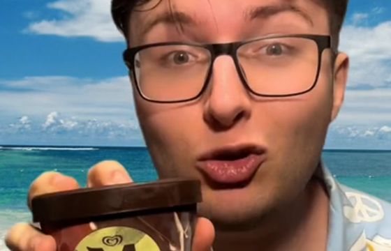 Tiktoker przerabia hit disco polo w reklamie lodów „Ice Cream Now”