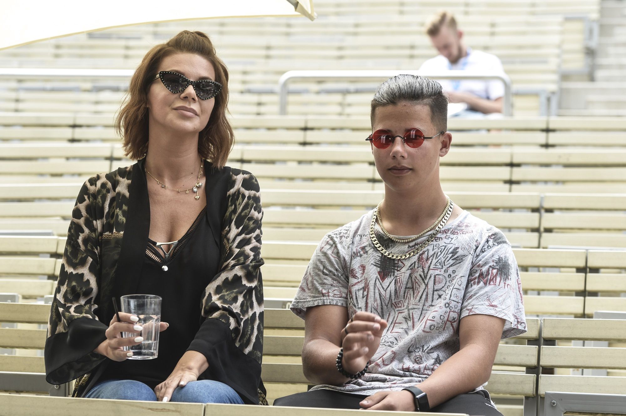Edyta Górniak z synem Allanem