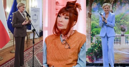 TYLKO NA PUDELKU: Ewa Minge analizuje amerykańskie stylizacje Agaty Dudy: "Miło, że został użyty kolor, ale..."