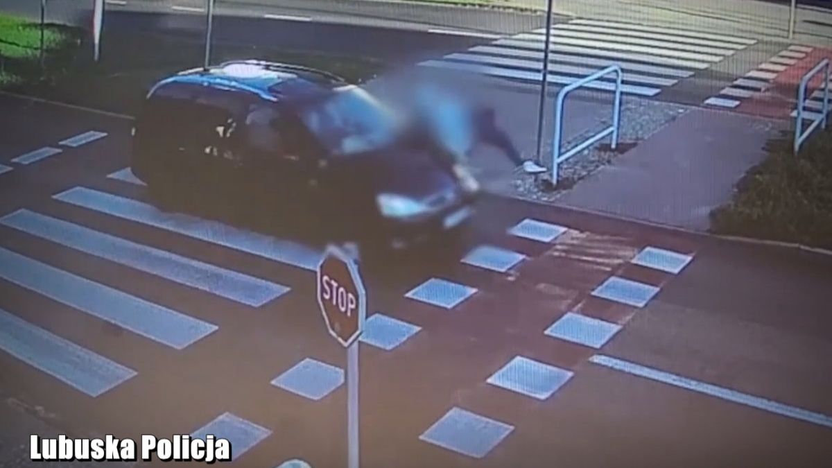 Makabryczne potrącenie na przejściu dla pieszych