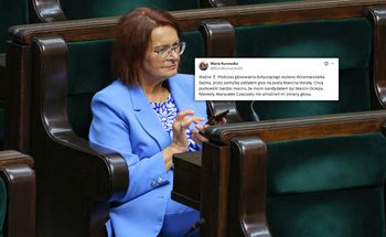 "Przez pomyłkę". Kurowska tłumaczy się z głosowania