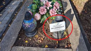 Zobaczyła tabliczkę "Grób do likwidacji". Oto, co zrobiła