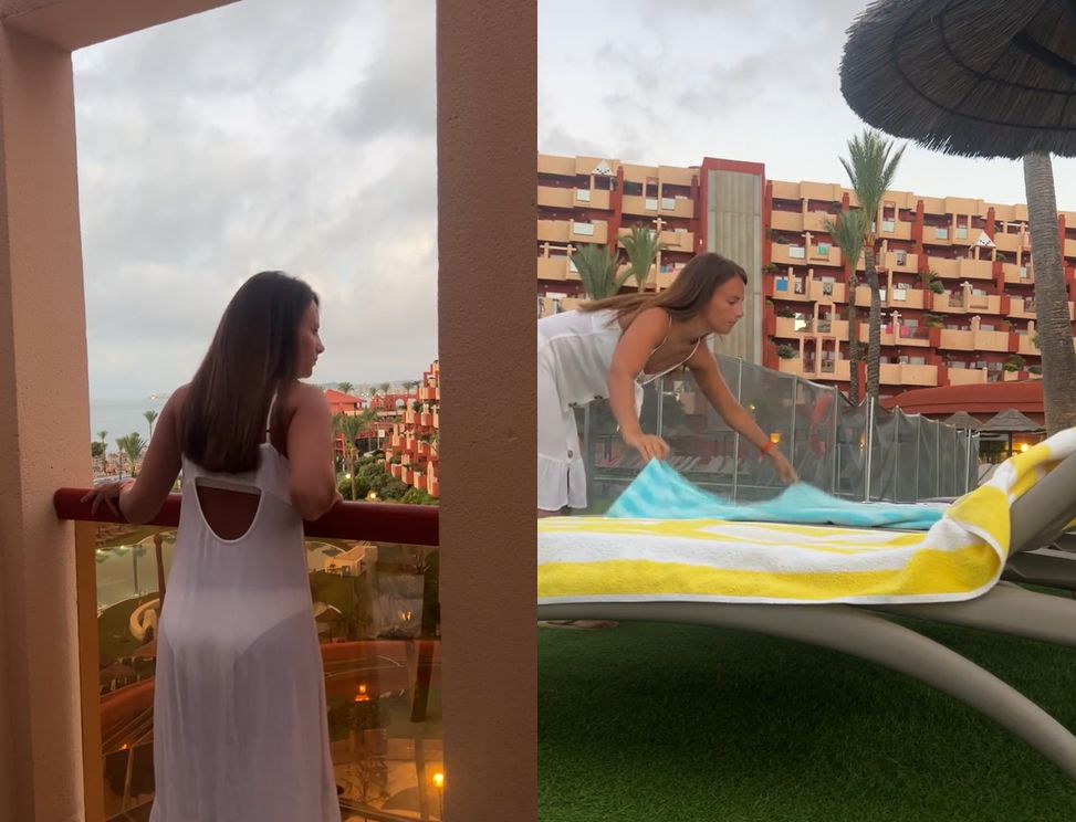 TikTok mum's sun lounger strategy sparks online debate