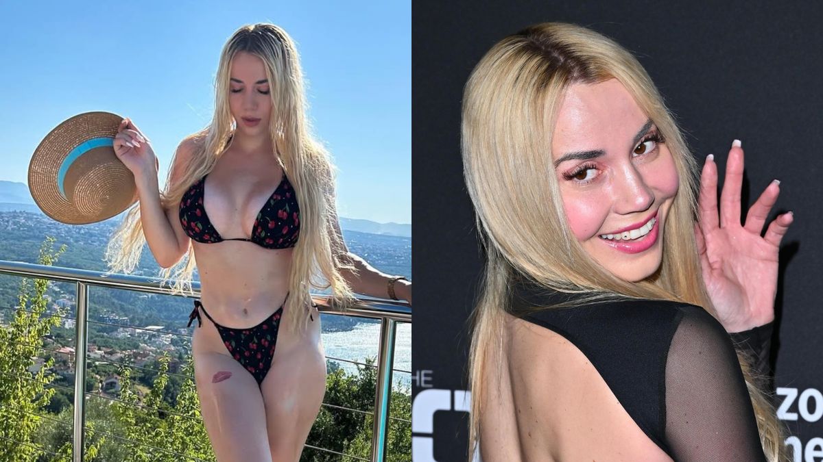 Marianna Schreiber pręży ciało w Chorwacji