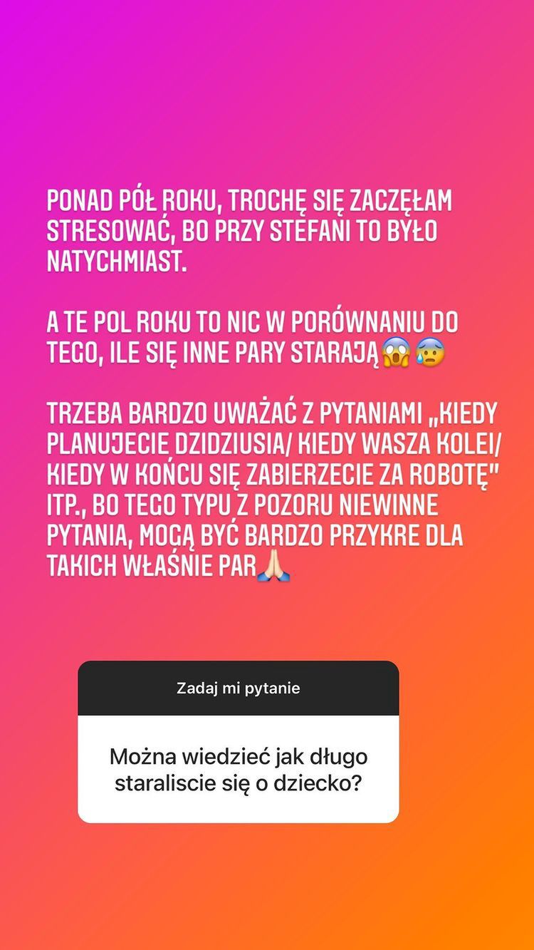 Marta z "Rolnik szuka żony" mówi o staraniach o dziecko 