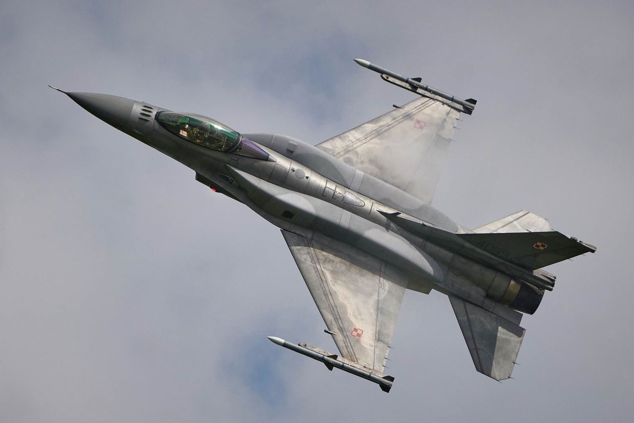 Brytyjczycy pokazali polskie F-16. Nagranie robi wrażenie