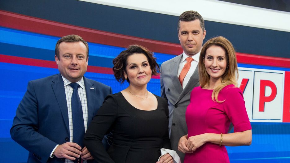 Sandra Lewandowska, Agnieszka Oszczyk Adrian Klarenbach i Michał Rachoń