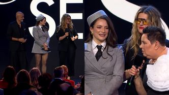 Dorota Wellman zakpiła ze stroju Anny Dereszowskiej na ramówce. Wyszło zabawnie?