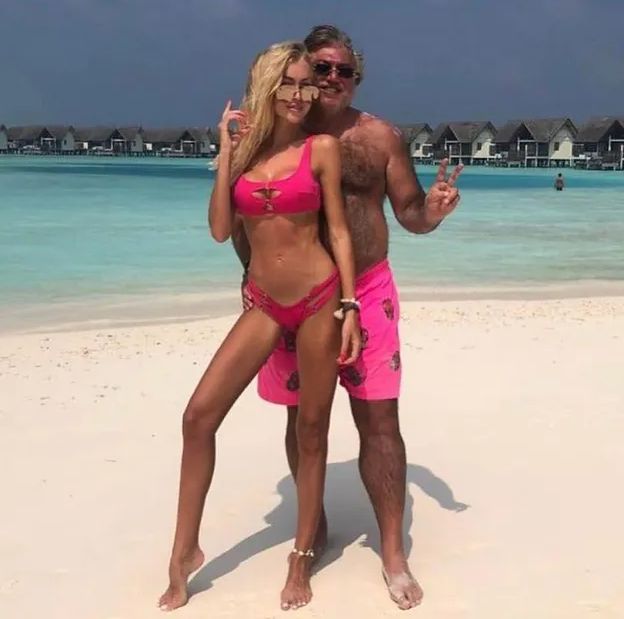 Julia Dybowska i Robert Tchenguiz