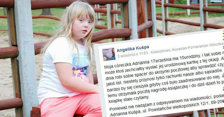 Wyślij urodzinową kartkę dla Adrianny. Wielka akcja dla 10-letniej dziewczynki
