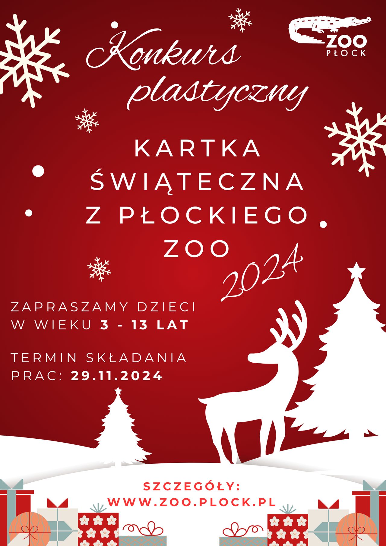 Kartka świąteczna ZOO PŁOCK 