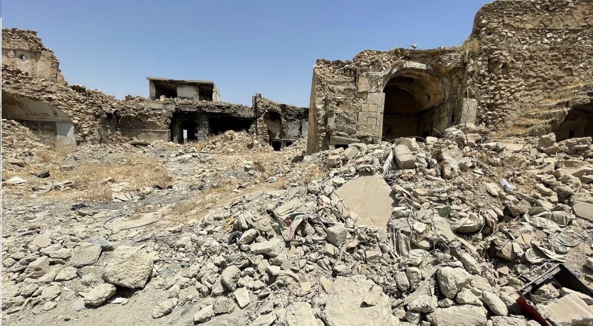 W całym Mosulu w wyniku wojny z ISIS zniszczonych zostało około 138 tysięcy budynków 