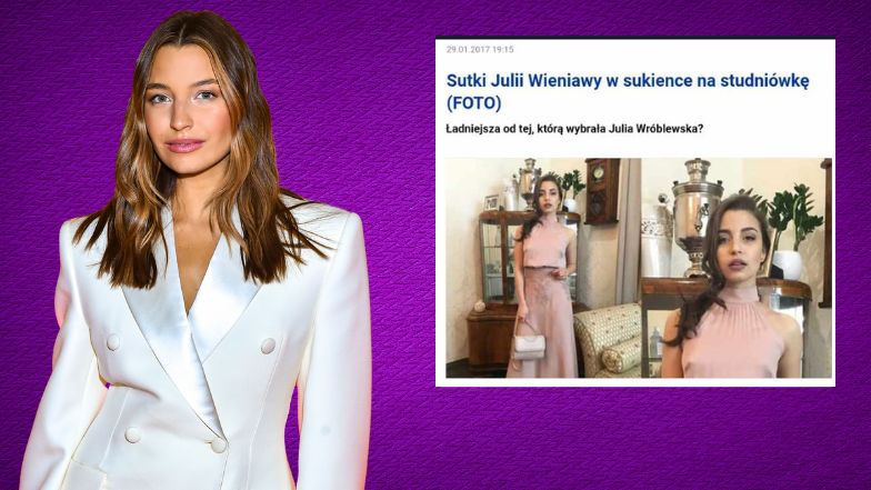 Jak na studniówce wyglądała Julia Wieniawa?