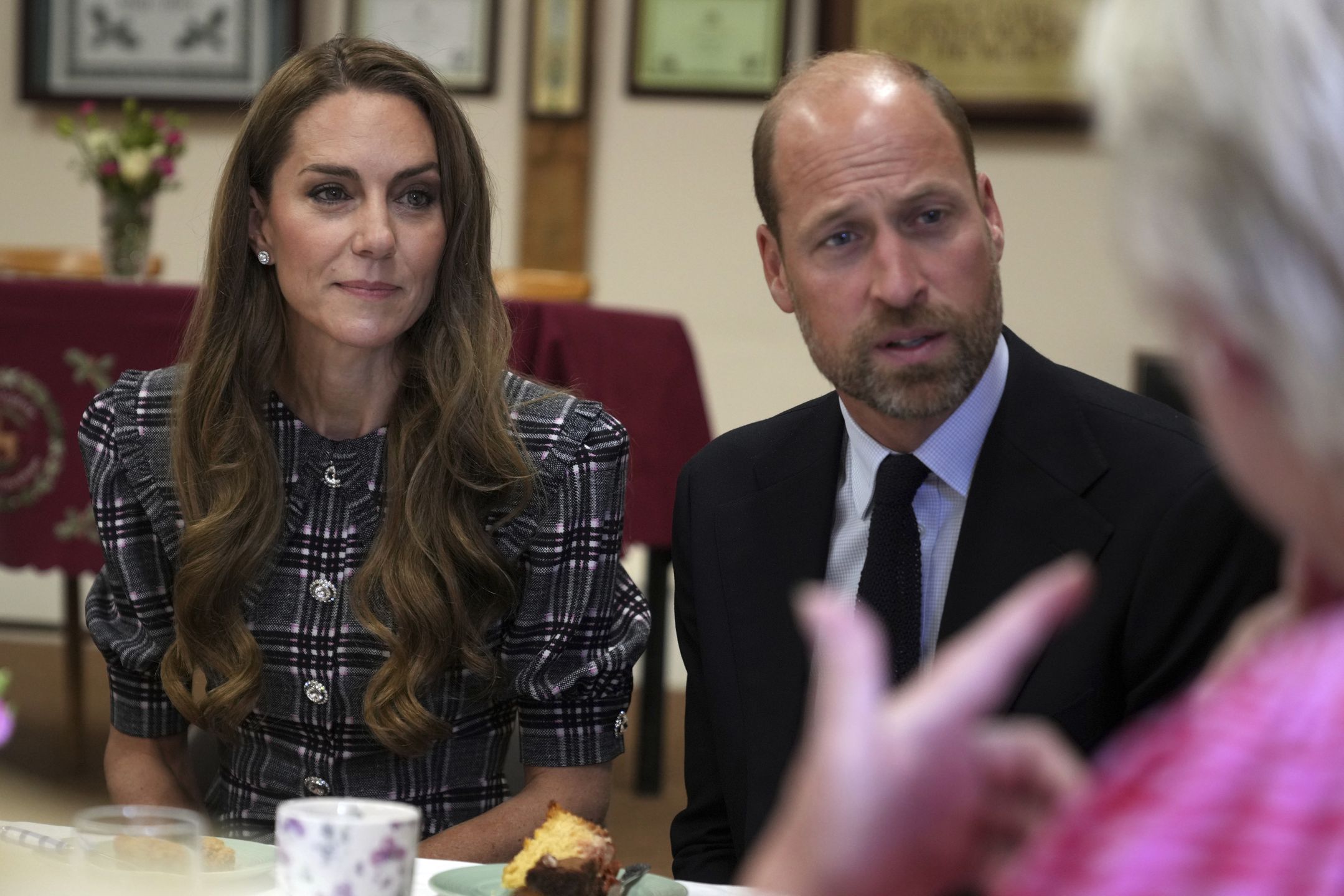 Księżna Kate i książę William podczas wizyty w Instytucie Kobiet