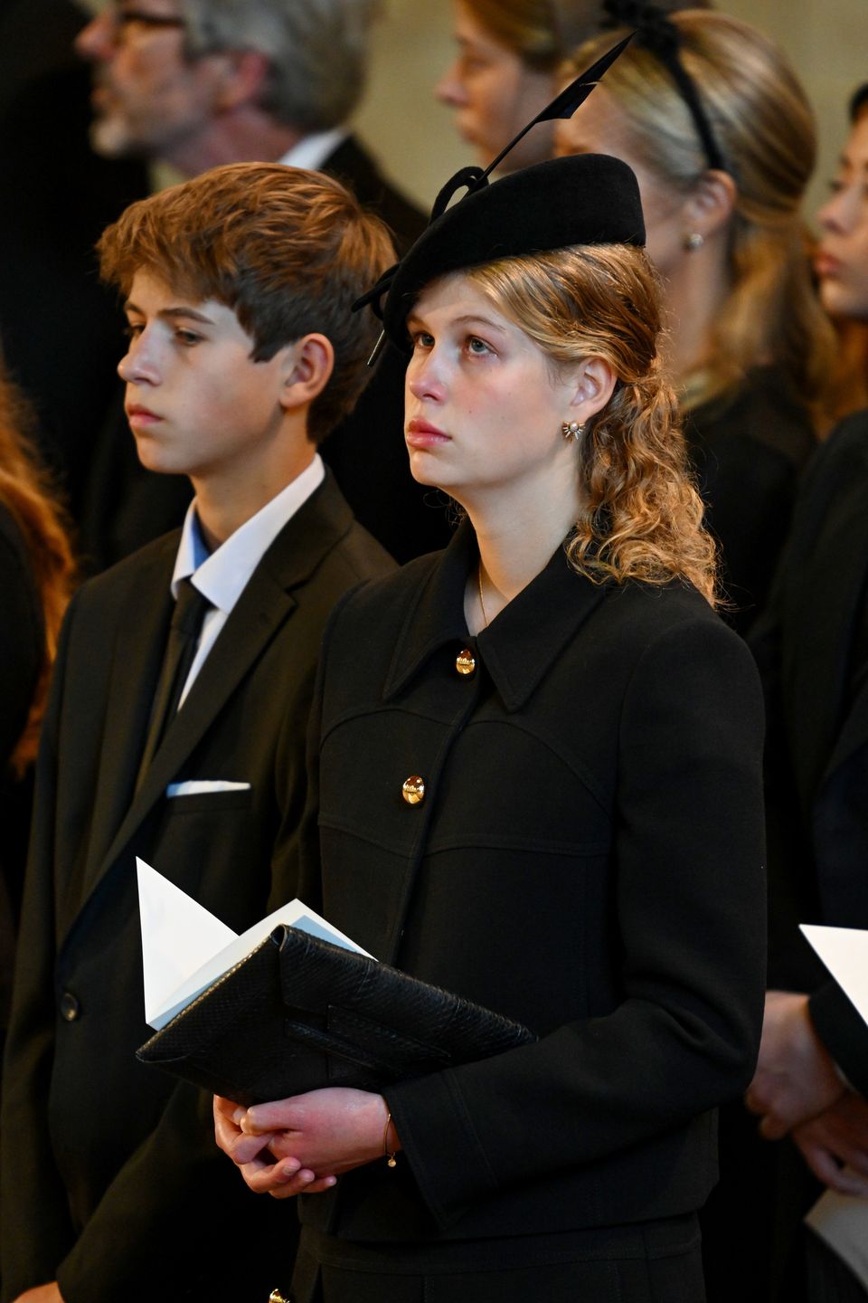 Lady Louise Windsor z bratem, Jakubem