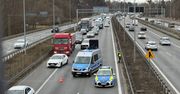 Zderzenie dwóch pojazdów na trasie S8! Duże utrudnienia w ruchu