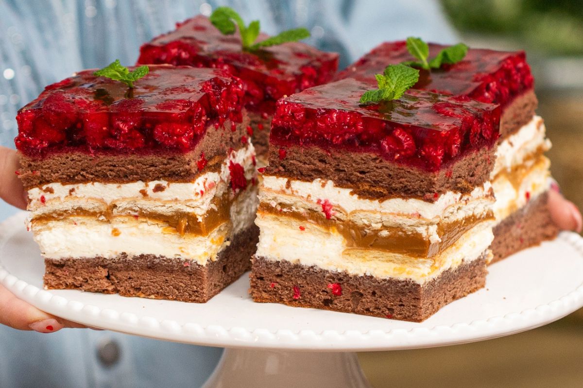 Ciasto Balladyna to prawdziwe dzieło sztuki. Nie sposób oderwać od niego wzroku