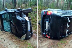 Złodziej okradł złodzieja. Auto dwukrotnie lądowało w rowie