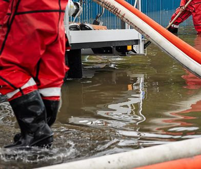 Pogoda. Oberwanie chmury w Toruniu. Podtopienia