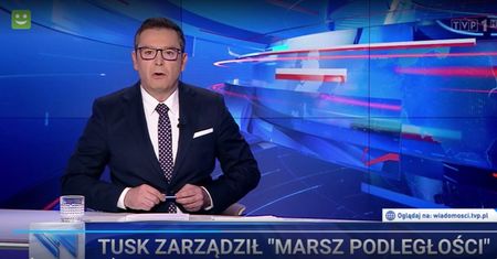 Tak TVP pokazała protesty i Tuska. "Wiadomości" znowu to zrobiły