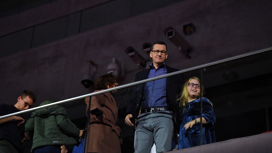 Mateusz Morawiecki podczas koncertu "Solidarno z Białorusią"