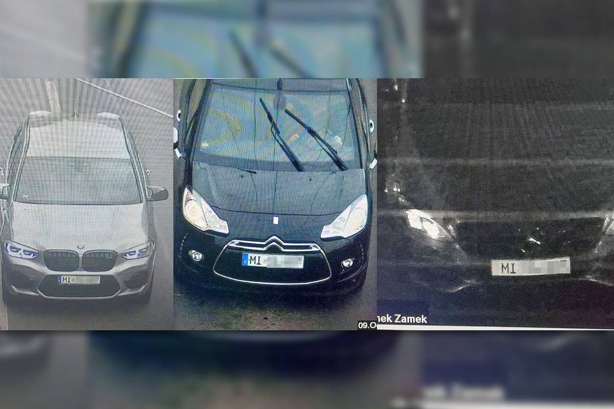 Fałszywe tablice rejestracyjne w autach prowadzonych przez 29-latka z Lublina