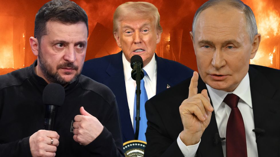 Trump Zełenski Putin