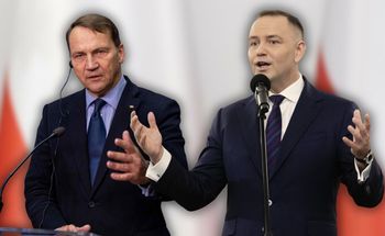 Spotkanie Nawrocki-Sikorski. "Będzie ciąg dalszy"