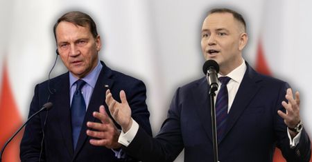 Spotkanie Nawrocki-Sikorski. "Będzie ciąg dalszy"
