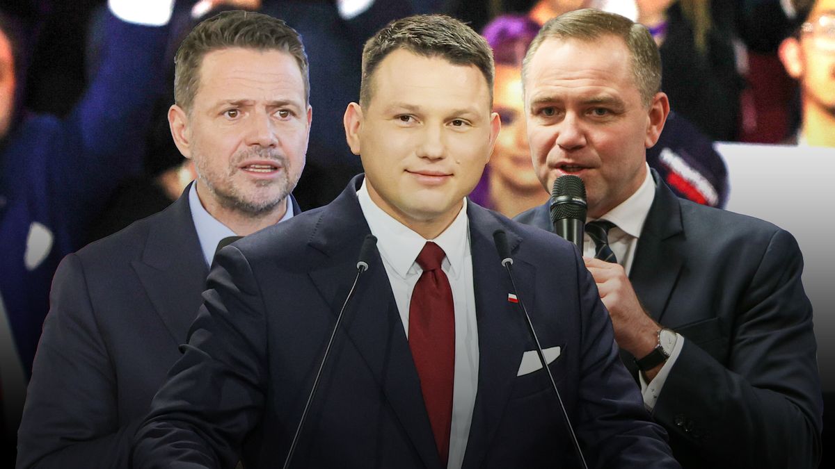 Mentzen dogania Nawrockiego i umacnia się na podium