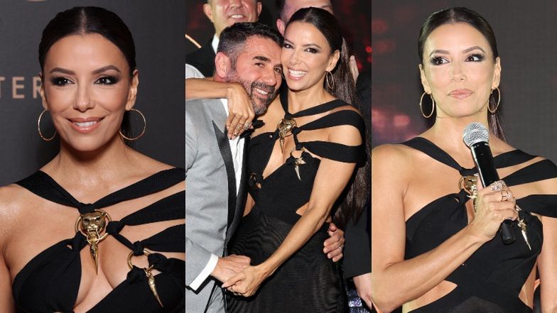 Eva Longoria w seksownej sukience na imprezie charytatywnej 