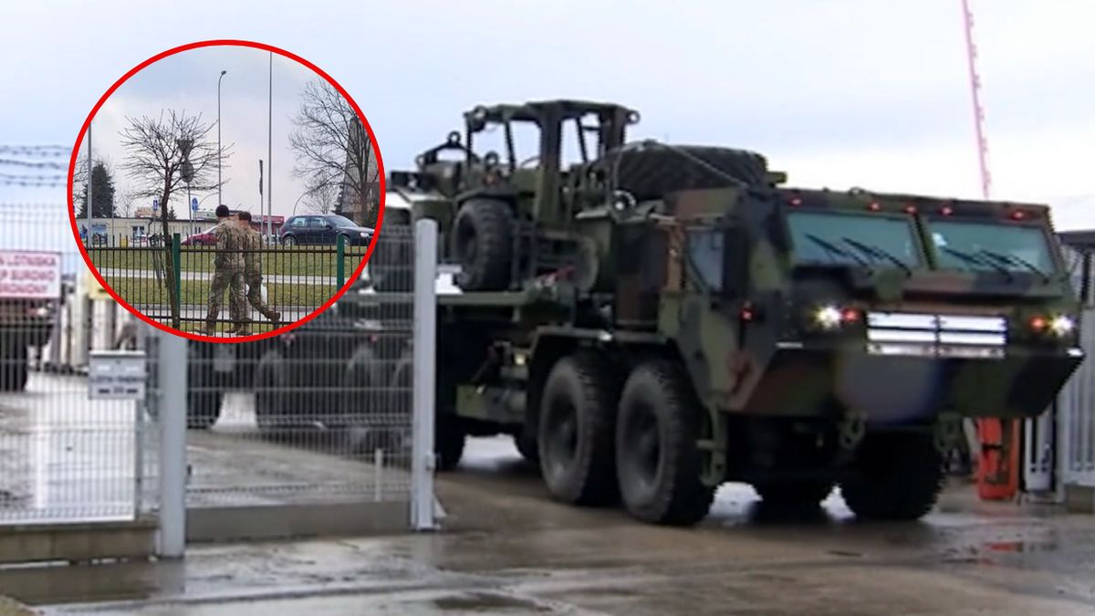 Amerykańscy żołnierze opuszczają Jasionkę